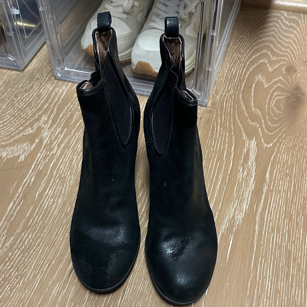 Donald J. Pliner Black Ankle Booties